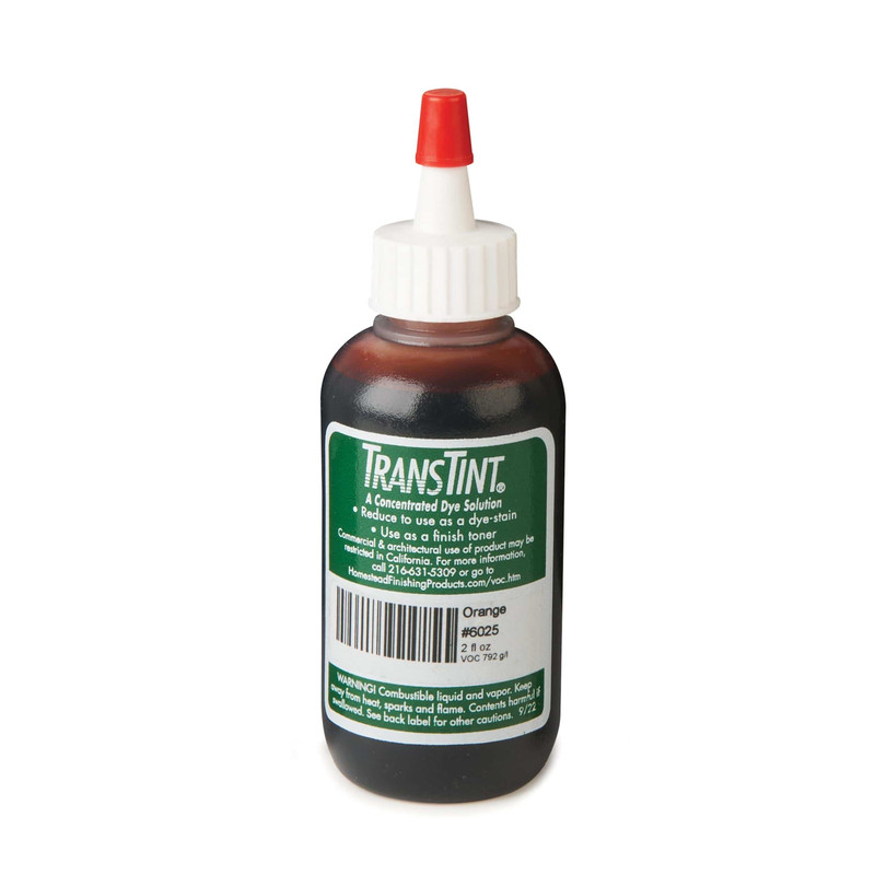 Alcohol / Water Soluble Dye - 2 oz - Color:Orange